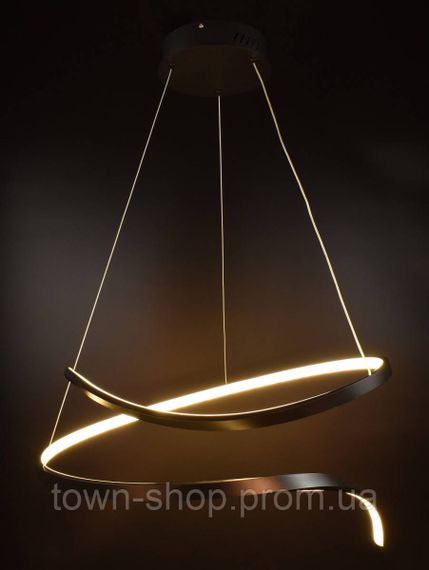 Люстра потолочная LED SG4-800-bk Черный 40-200х80х80 см. | Зображення 5