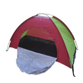 Намет 2-х місний Червоний з салатовим