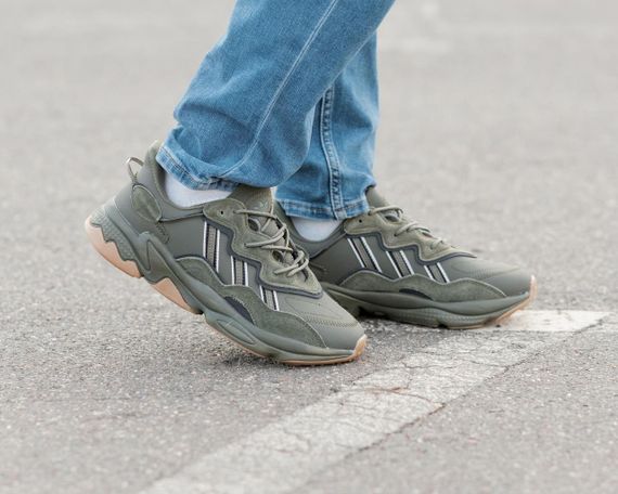 Кросівки Adidas Ozweego Khaki | Зображення 4