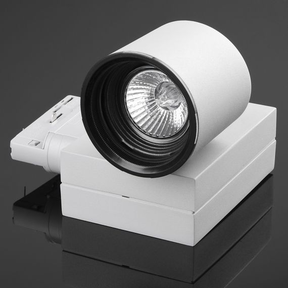 Светильник трековый поворотный под лампу KW-3/50W GU10 SL | Зображення 2