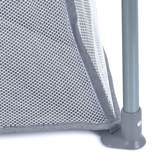 Детский манеж SWIFT 4 ME 1196 Gray 127х127х74,5 см | Зображення 4