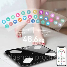 Напольные bluetooth весы MATARIX MX-454 App, Смарт весы напольные диагностические умные YB-48