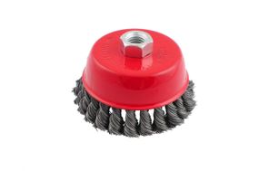 Щетка торцевая Intertool - 125 мм плетеная (BT-2125)