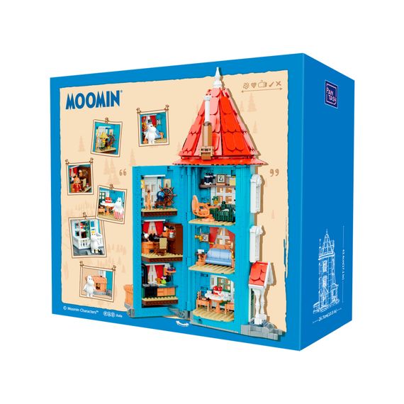 Конструктор Pantasy Moomin Будиночок Мумі-тролів (87201) | Зображення 7