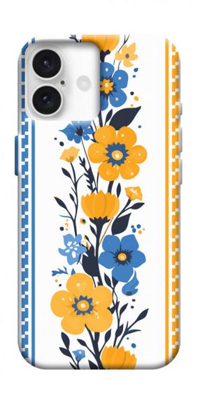 Чохол з картинкою Вишиванка 1 для Apple iPhone 16 Plus