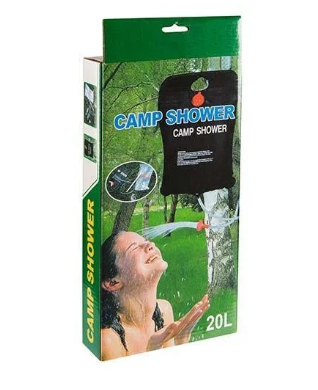 Туристичний портативний душ Camp Shower для кемпінгу і дачі на 20 літрів | Зображення 7