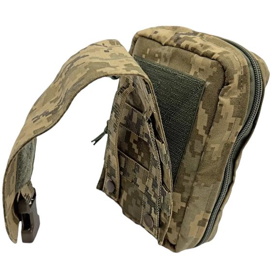 Тактична армійська аптечка IRR Cordura 500D Піксель ММ-14 (pixel) утилітарний, медичний підсумок | Зображення 3