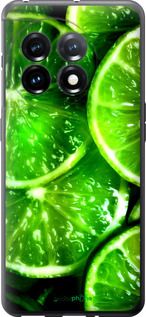 Чохол на OnePlus 11 Зелені часточки лимона "852u-2940-2448"
