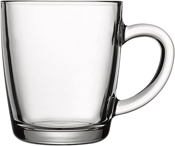 Набор кружек стеклянных Pasabahce (Пашабахче) Basic Bronze 350 мл х 2 шт (55531) | Зображення 3