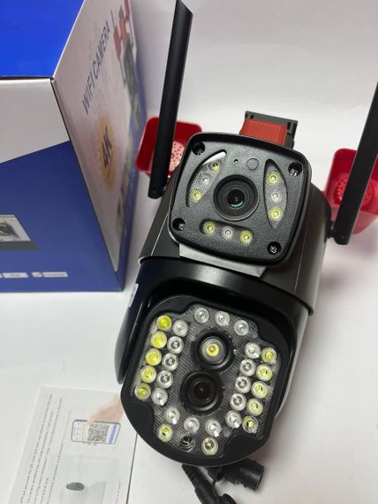 Вулична поворотна IP-камера з мигалкою 200Вт 4K A28B V380 (46282-_1112) | Зображення 8