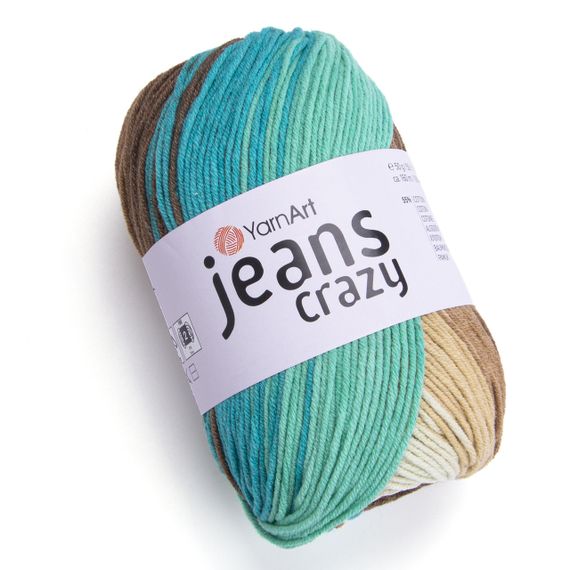 YarnArt Jeans Crazy 8216 пряжа ЯРНАРТ ДЖИНС КРЕЙЗИ