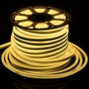Світлодіодна стрічка вологозахищена теплий відтінок 220V 13.2W 5730 WW NEON IP65 1m (BY-035/120)