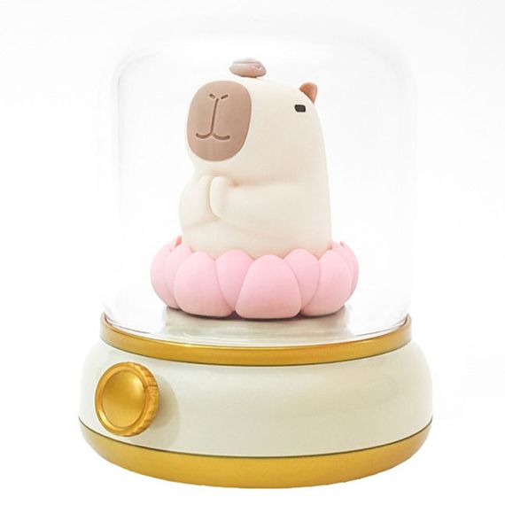 Ночник Capybara and Lotus Yellow