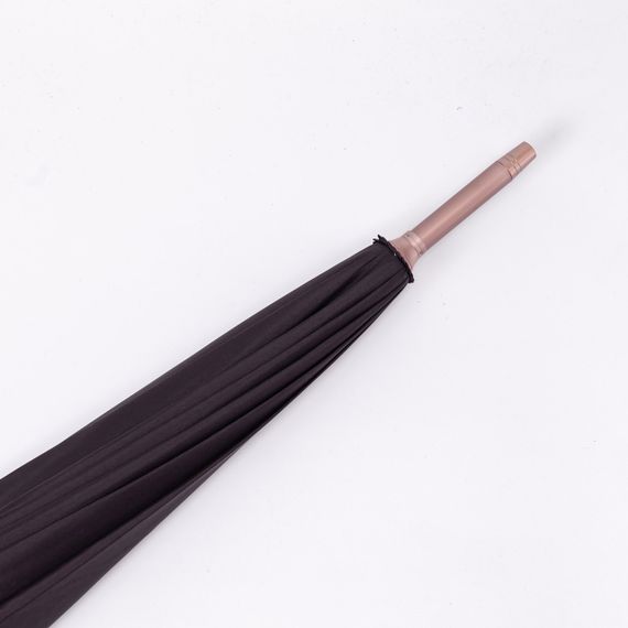 Класична парасолька-тростина з чохлом напівавтомат з поліестеру міцна надійна 12 спиць діаметр 120 см Фіолетовий HP-23-16V | Зображення 5