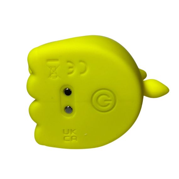 Стимулятор клітора з пульсацією UNIVIBE Єдиноріг, 5 режимів, жовтий Sex Aura | Зображення 9