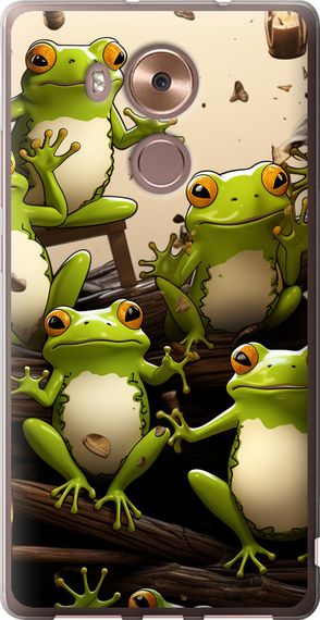 Чехол на Huawei Mate 8 Жабки "5656u-269-17620"