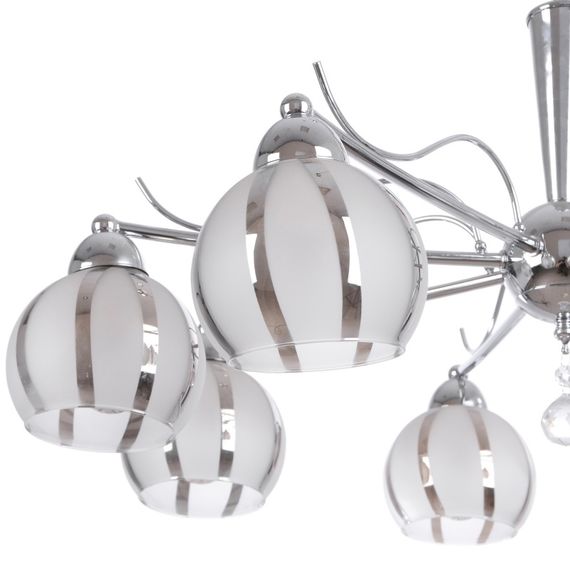 Люстра подвесная для холла E14 60W CH (LK-520S/8) | Зображення 5