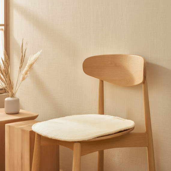 Подушка для кресла Cozy Seat 43*46 см квадратная бежевый Colorful Home 040-3-80BE | Зображення 1