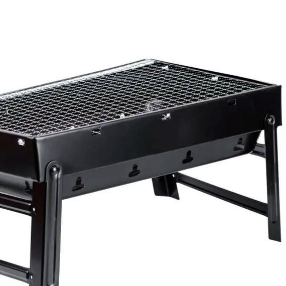 Мангал переносной складной с решеткой 43×30×23.5 см HP450M | Зображення 4