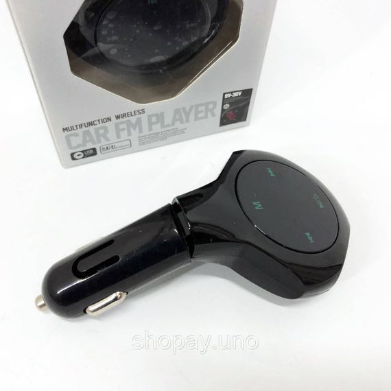 Лучший fm трансмиттер H29, Bluetooth аудио модуль в машину, Устройство для передачи музыки в авто QR-44 | Зображення 8