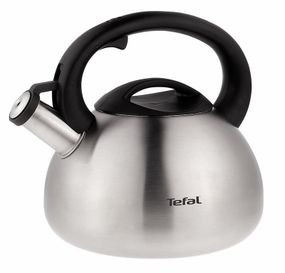 Чайник для газовых плит со свистком Tefal , нержавеющая сталь 2,5л (C7921024) (C7921024)