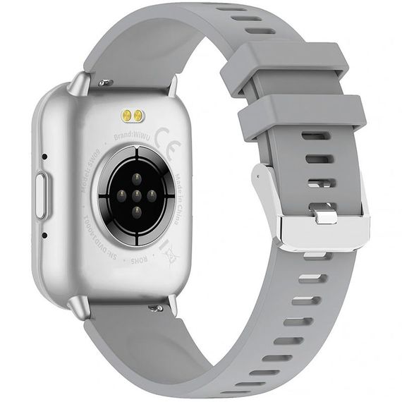 Смарт-годинник WiWU SW09 Smart sports watch (call version) Silver | Зображення 2