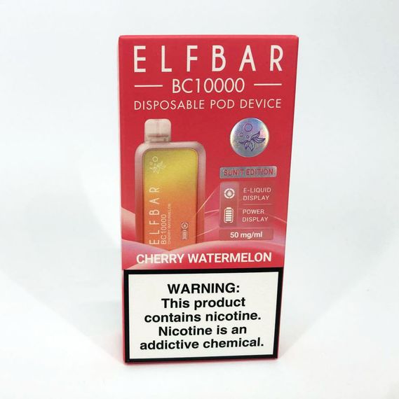 Elf Bar BC10000 смак Вишня Кавун (Cherry Watermelon) (ws25661-4) | Зображення 5