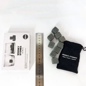 Камни для виски Whiskey Stones из стеатита (9шт)