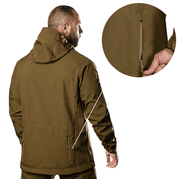 Куртка Stalker SoftShell Койот (7346), XXXL | Зображення 2