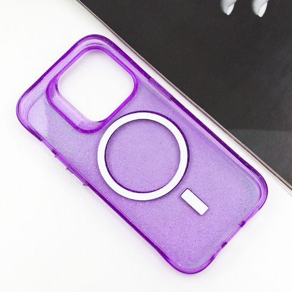 Чехол TPU Radiance with MagSafe для Apple iPhone 14 Pro (6.1") Purple | Зображення 3