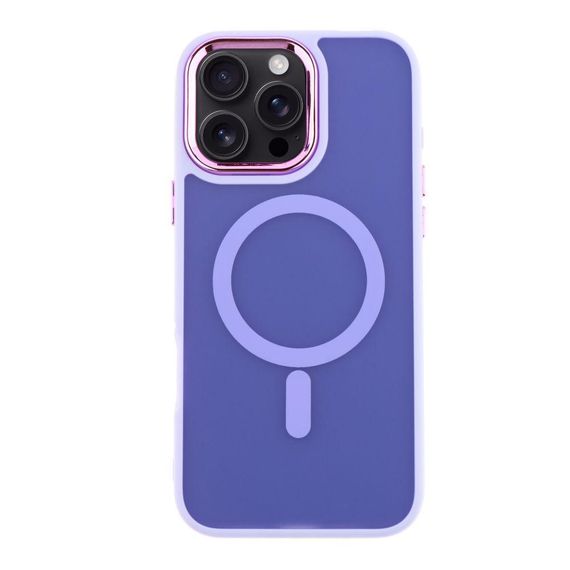 Чохол TPU+PC Space Magnetic Color with Magsafe для iPhone 16 Pro Max Колір Purple | Зображення 7