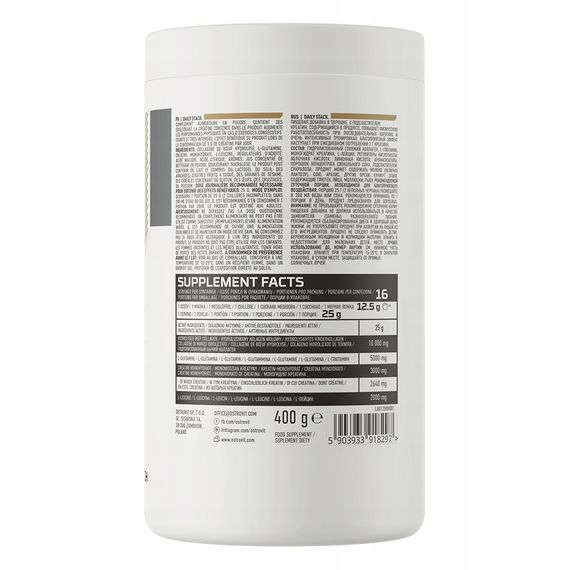 Для суглобів та зв'язок OstroVit Daily Stack 400 g (Cherry &amp; peach) | Зображення 2