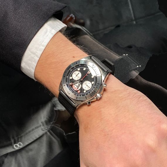 Чоловічий годинник Pagani Design PD-1705-1 Silver-Black | Зображення 3