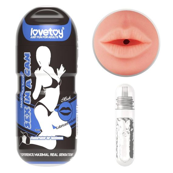 Мастурбатор SEX IN A CAN Lotus (рот) Sex Aura