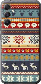Чехол на Samsung Galaxy A34 A346E Рождественский орнамент "3303u-2936-17620"