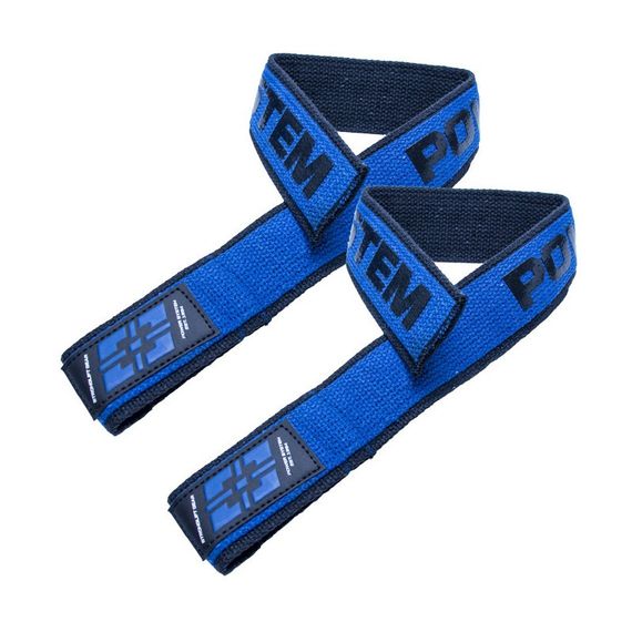 Лямки для тяги Power System PS-3401 Lifting Straps Duplex Black/Blue | Зображення 1