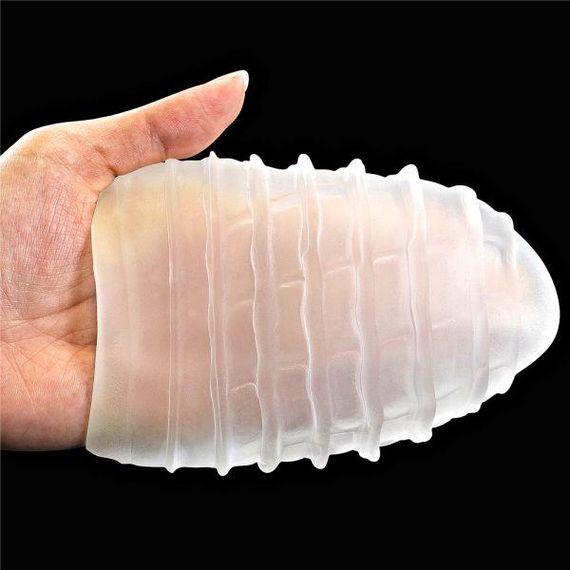 Мастурбатор LoveToy Traning Master Giant Egg Masturbator Purple без вибрации Sex Aura | Зображення 4