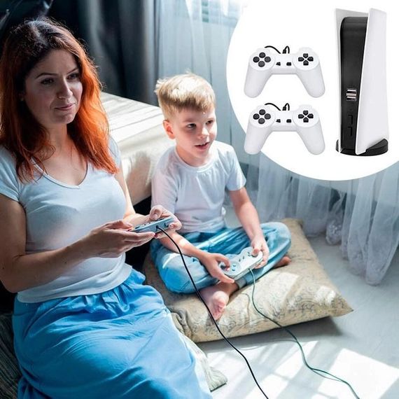 Ігра консоль ретро приставка для телевізора Dendy Game Station GS5 200 ігор 8 Bit | Зображення 5