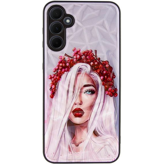 TPU+PC чехол Prisma Ladies для Samsung Galaxy A35 Ukrainian Girl | Зображення 1