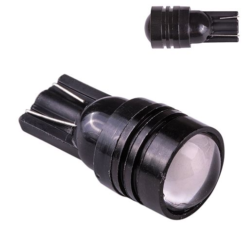 Лампа PULSO/габаритна/LED T10/1SMD-5050/12v/0.5w/80lm White with lens | Зображення 4