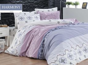 Постельное белье EVA Ranforce 160 х 220 см. Harmony Mavi