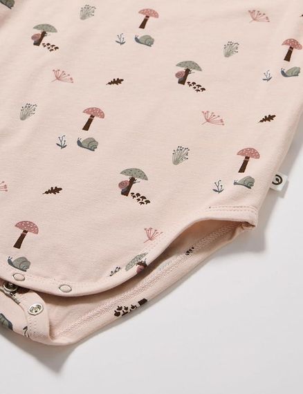 Дитяче боді для дівчинки Green Cotton 92 см Пудровий (25111209) | Зображення 3