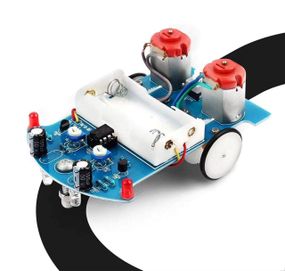 Навчальний набір для самостійного складання та паяння D2-5 Smart Car Kit