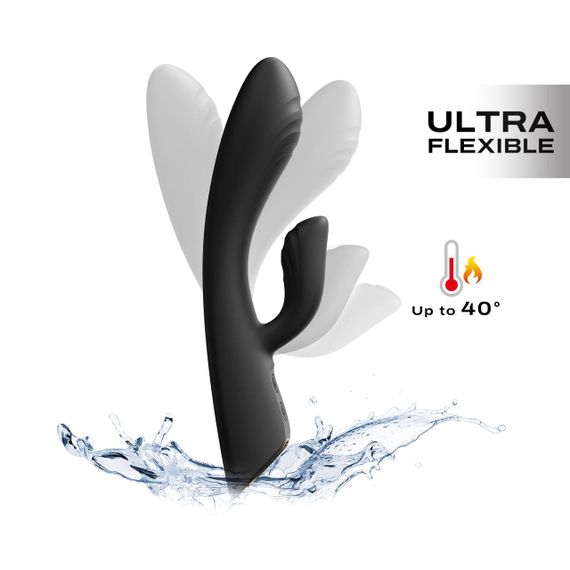 Вібратор-кролик Dorcel FLEXI RABBIT BLACK