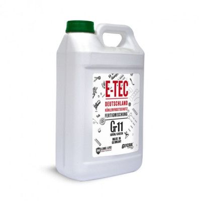 Антифриз E-TEC Конц. Gt11 E-TEC Glycsol зеленый 4л (8608)