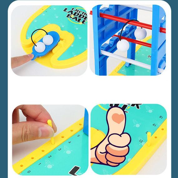 Настольная интерактивная игра Ummi 22022 Ejection Ladder Ball Blue / Yellow | Зображення 3
