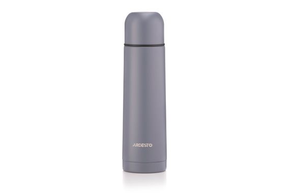 Термос ARDESTO  Bright City 500 мл, сірий, нержавіюча сталь (AR2650GR)