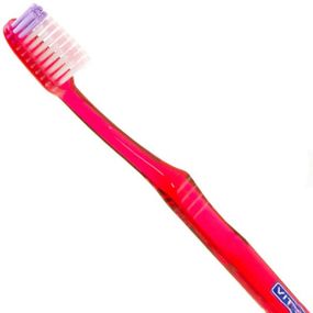 Зубна щітка VITIS ULTRASOFT, ультрам'яка, червона (DENTAID)