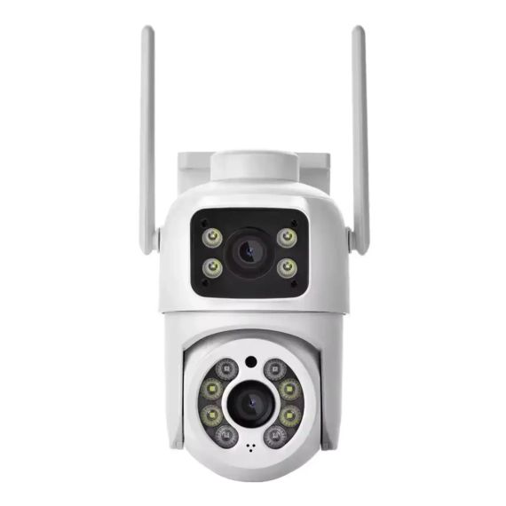 Камера видеонаблюдения 6MP ICESEE поворотная, с двумя объективами A28 | Зображення 1