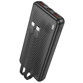 Портативний ЗП Power Bank Borofone BJ57 Graceful 22.5W+PD20W with cable 10000 mAh Black